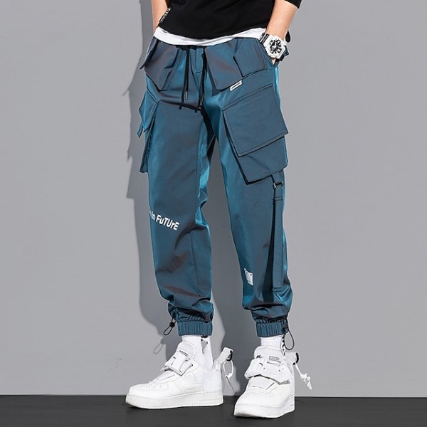 Men's Sweatpants Joggers Drawstring Beam Foot Letter Sport Athleisure Bottoms Breathable Quick Dry Moisture Wicking Soft Fitness Gym Workout Running Jogging Exercise Athletic Activewear / Stretchy