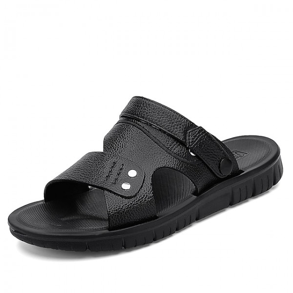 Men's Sandals Slippers & Flip-Flops Crib Shoes Casual Daily Beach EVA(ethylene-vinyl acetate copolymer) Black Brown Summer