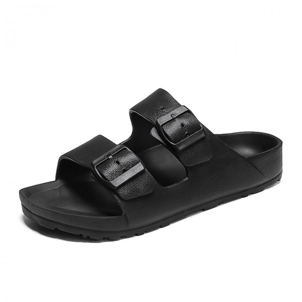 Men's Sandals Slippers & Flip-Flops Crib Shoes Casual Daily Beach EVA(ethylene-vinyl acetate copolymer) Black Gray Summer