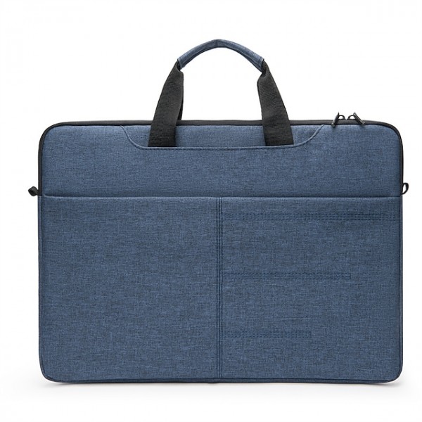 Men's Laptop Bag Oxford Cloth Synthetic Zipper Solid Color Daily Outdoor Black Blue Gray Pink